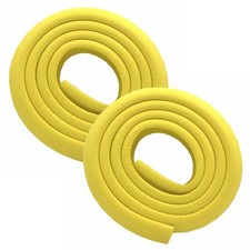 L Shape Extra Thick Furniture Table Edge Protectors Foam 6.5 Ft Yellow 6.5ft...