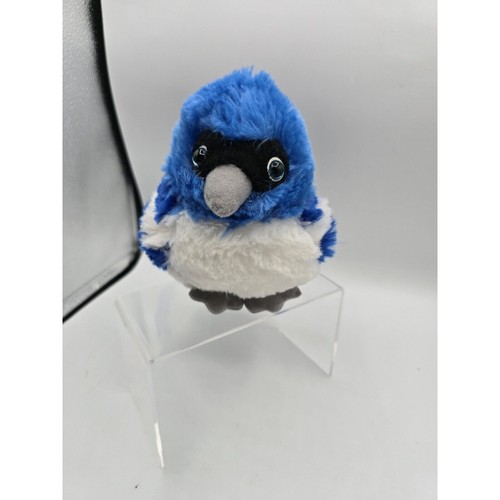 Ganz Cheerful Chirp Blue Jay Plush 7" With Sound Works