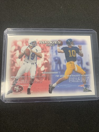 2000 Skybox Dominion Football #234 Tom Brady RC Rookie Card NFL GOAT Rookie RC