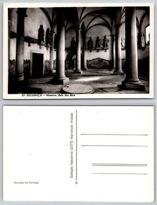 Alcobaca Monastery Sala Dos Reis Portugal Postcard