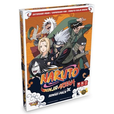 Naruto Ninja Arena: Sensei Pack Brettspiel - Brandneu Versiegelt
