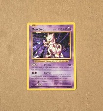 Pokemon Mewtwo 51/108 Holo Rare 2016 XY Evolution Cracked Ice MP