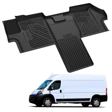 Floor Mats for Ram Promaster 2018-2025 Custom TPE Waterproof 1st Row Floor Liner