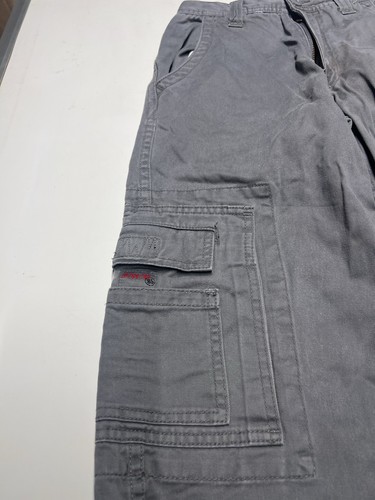 Vintage JNCO Bobcat Youth Boys Size 8 Gray Cargo Baggy Pants - Picture 6 of 11