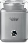 Ice Cream Maker Frozen Yogurt Machine 2 Qt Double-Insulated Freezer Bowl Silver