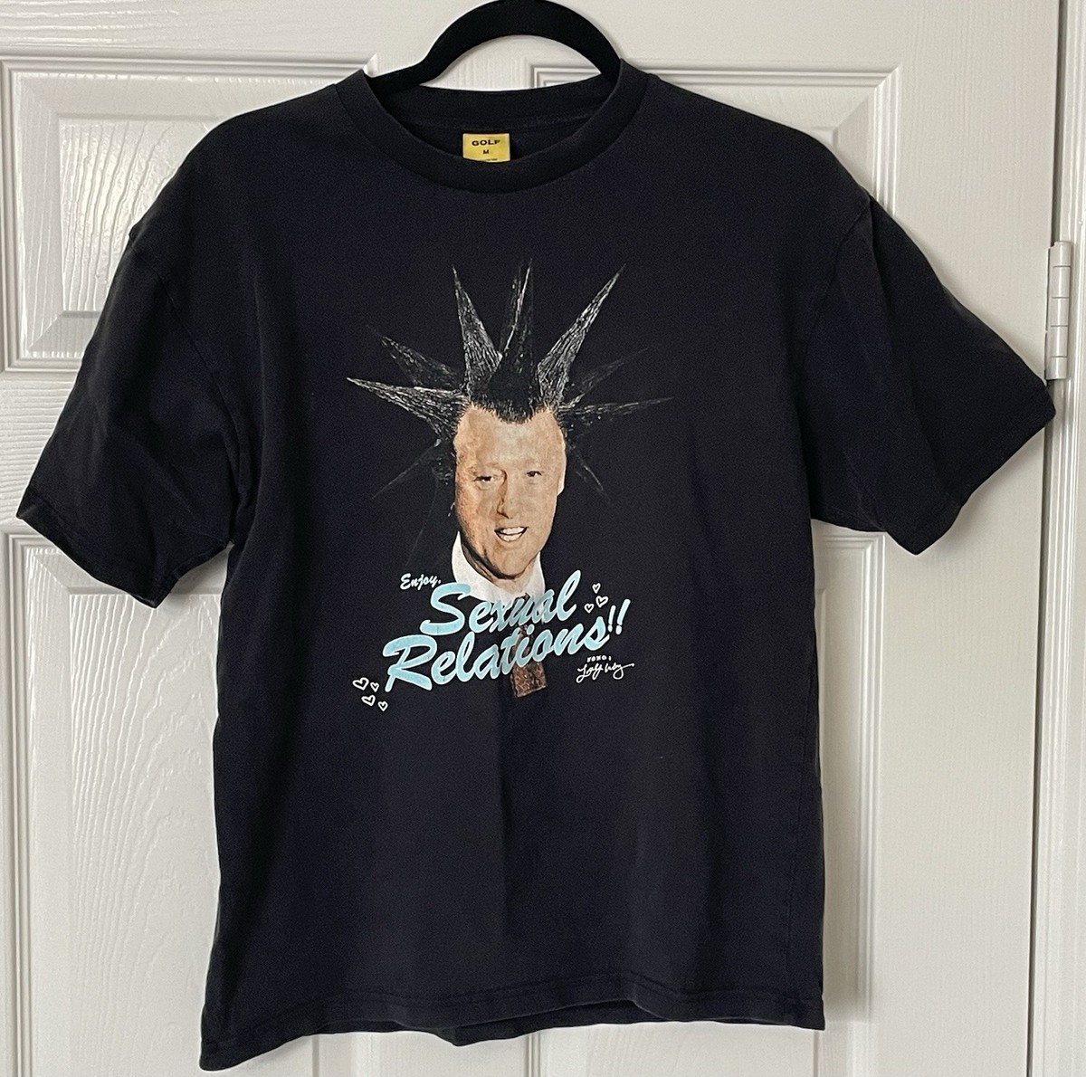 GOLF WANG Tyler, The Creator Tshirt - Bill Clinton 