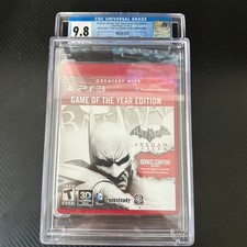 Batman Arkham City: Game of the Year edition PS3 2012 CGC 9.8