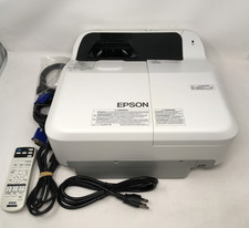 Epson LCD H744A PowerLite 685W Ultra Short-Throw HDMI Projector- New Lamp