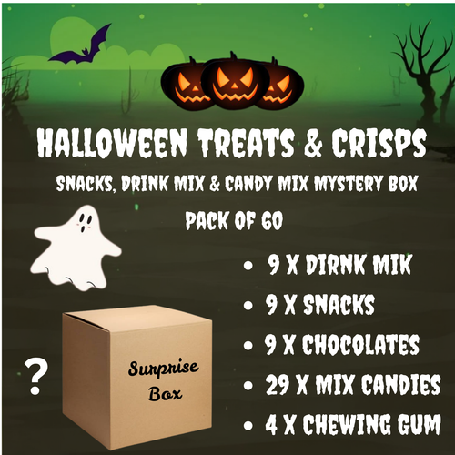 American Sweets Hamper Süßigkeiten, Snack & Getränk Mix Überraschungsbox - Halloween Special - Bild 7 von 7
