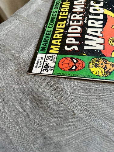 Marvel Team-Up Lautstärke 1 Nr. 55 Mar 1977 Vo IN Sehr Gutem Zustand / Very Good - Imagen 4 de 7