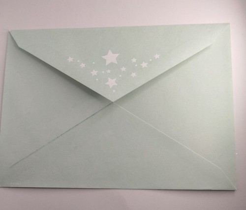 Christmas Card Mailing Service Angel Manger Nativity Baby Jesus Envelope - Picture 6 of 9