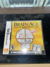 Brain Age: Train Your Brain In Minutes A Day Nintendo DS Brand NEW - Unopened