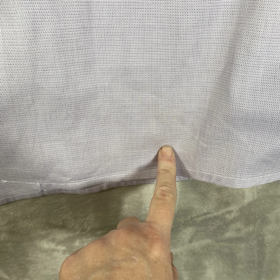 Gitman Bros Shirt Mens Size 18.5 35 *STAIN* Button Down Shirt Made In USA - Image 4 of 4