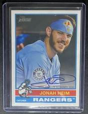 2025 Topps Heritage High Number - Real One Autographs Jonah Heim #ROA-JH (AU)