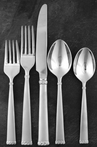 Waterford CELTIC TRECCIA OPACA Cucchiaino Acciaio Inox 18/10 Manico Frost 6 1/2” Nuovo - Foto 6 di 6