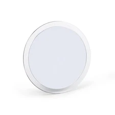 Jerdon Portable Travel Makeup Mirror – 9” Diameter Frame with 5X... 