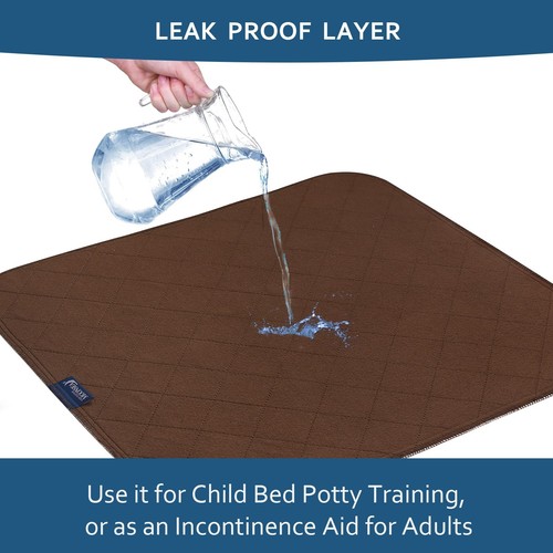 Waterproof Incontinence Chair Pads 22" x 21" Wheelchair Reusable Seat Pads Co... - Picture 3 of 6