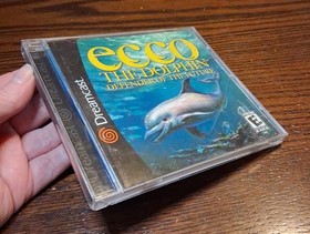 EMPTY Ecco the Dolphin Dreamcast Case/Manual Only NO DISC See Pics/Description