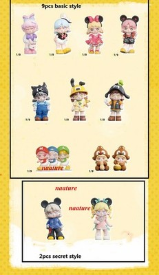 9pcs TNTSPACE DORA Series PVC Figures Limited Models Collectible Art Gift Set