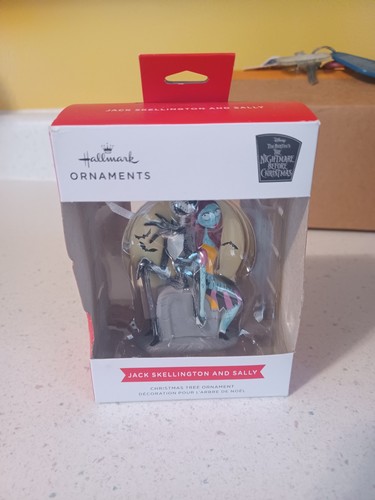 Ornamento Hallmark Jack Skellington e Sally NUOVO