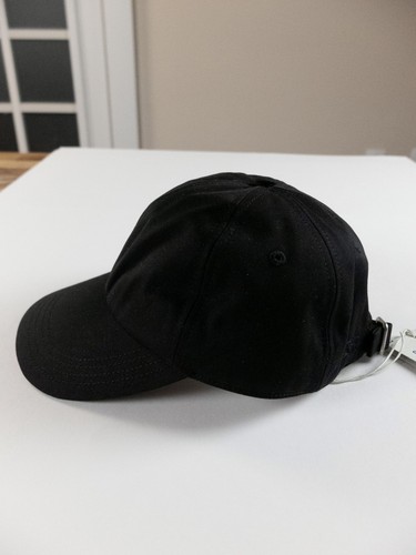 BURBERRY black baseball cap with classic IP check details Size Medium authentic - Picture 5 of 11