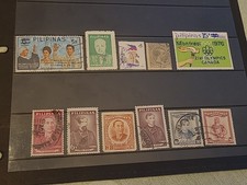 Philippines Small Stamp Collection As Shown In Pictures Lot E1.