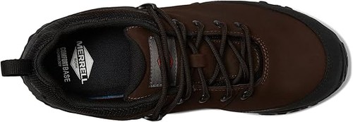 Merrell CHAM FLUX LTR WP EH CF Carbon Fiber Toe Work Industrial Shoes Brown - Picture 5 of 5