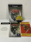 Zelda Twilight Princess (GameCube) CIB Black Label Manual/Inserts - Tested