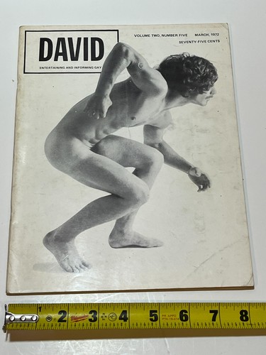 1972 DAVID gay men's lifestyle magazine Volume 2 #5, Odyssey club