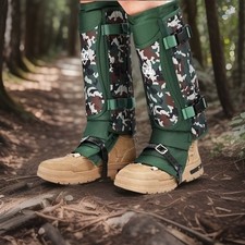 ZHZ Snake Gaiters Snake Chaps Waterproof Leg Guards Hunting Hiking