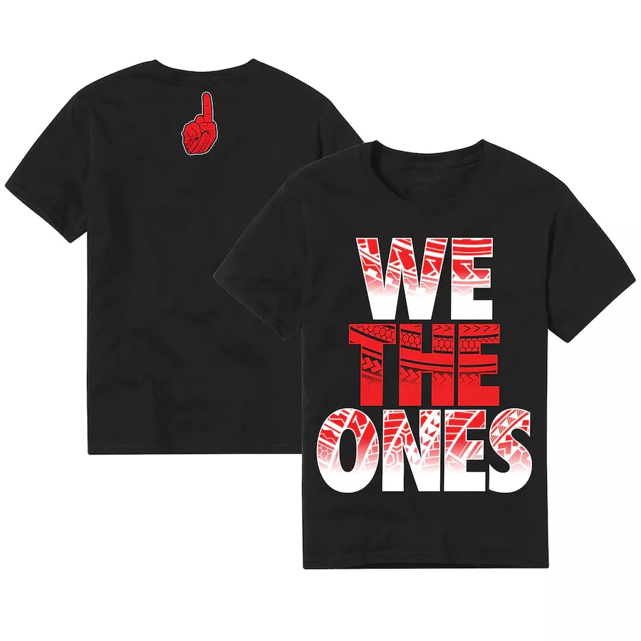 WWE The Bloodline We The Ones Tribal The Usos Black T-Shirt