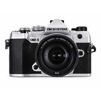 OM SYSTEM OM-5 Mark II Mirrorless Camera with 14-150mm f/4-5.6 II Lens (Silver)
