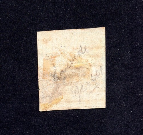 Italy, Rome 1859 stamp Mi#9 used CV=3000$ Forgery - Picture 2 of 2