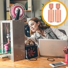  2 Pcs Break Throat Tube Heat Set Insert Tool 3D Printer Heatbreak