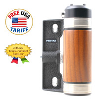 Late Model Top Mint Pentax 67II Hot Shoe Wood Grip For 6x7 67 67 II From JAPAN