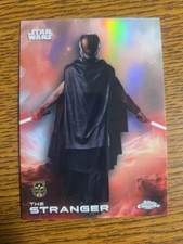 2025 Topps Chrome Star Wars The Stranger Debut Edition Refractor-#182