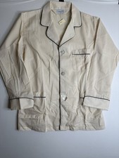 Vintage Christian Dior Monsieur Pajama Top Men s XL Sleepwear Embroidered NWT