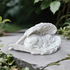 Dog Memorial Gifts for Loss of Dog,Resin Pet Memorial Statues,Forever My Guar...