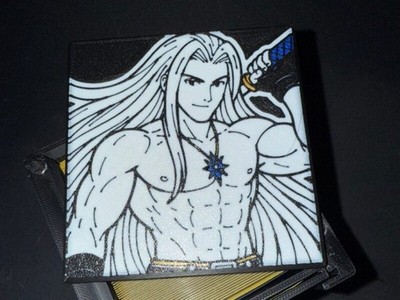 Sephiroth themed MTG Deck Case, Card Case, Card Box, Magic the Gathering