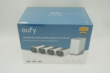SEALED Eufy S330 By Anker 4K eufyCam 3  Homebase 3 4-CAMERA KIT