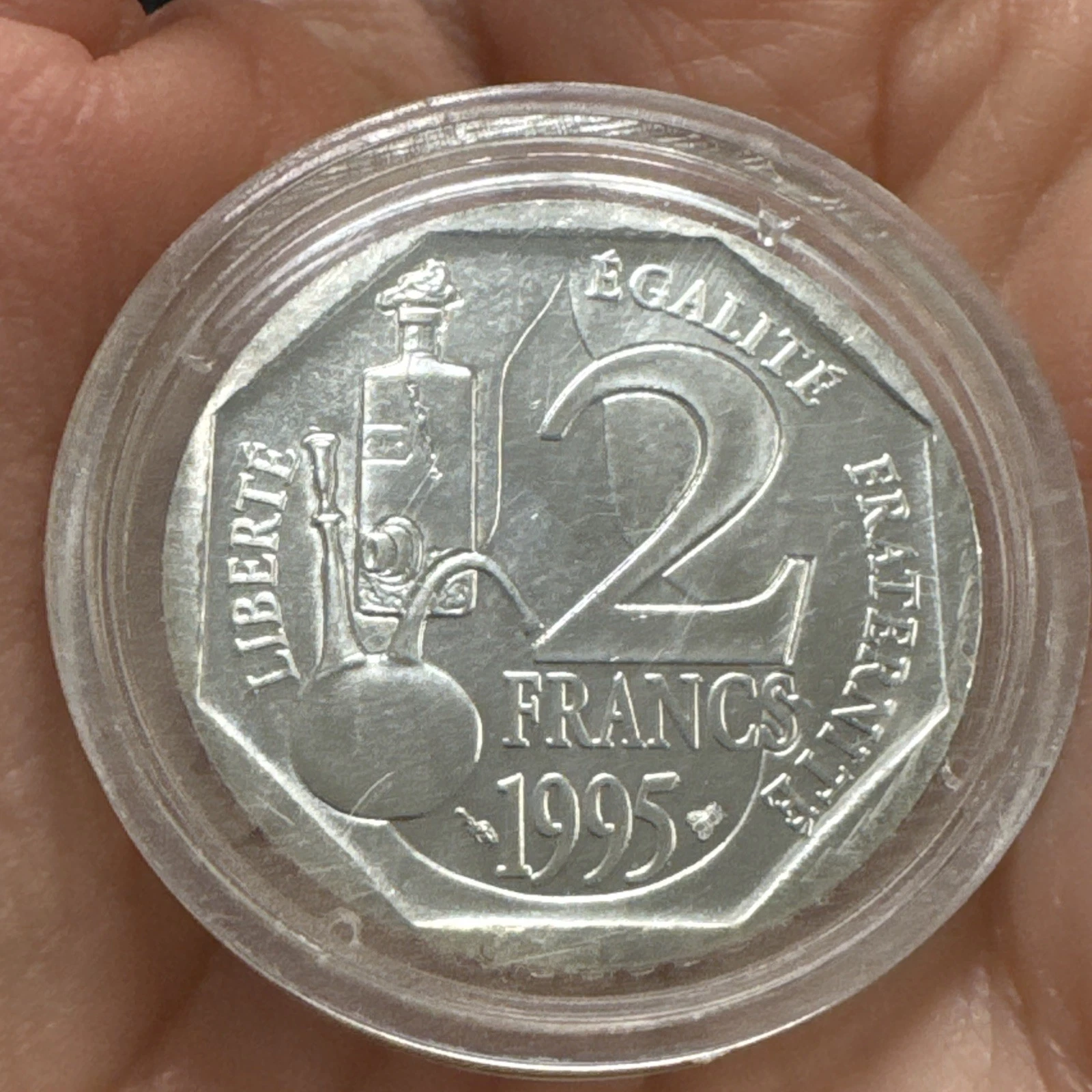 Monnaie 2 Francs Essai Monnaie De Paris RF 1995 Louis Pasteur 1823 1895 FDC