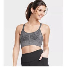 Women's Seamless Medium Support Cami Sports Bra - All In Motion S