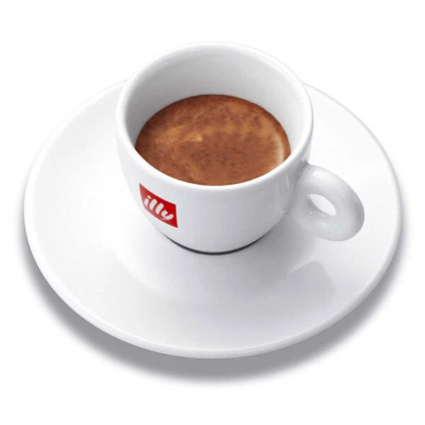 2 Tazze, Tazzine, illy Caffè Espresso + 2 Cucchiaini Cups idea regalo - Immagine 4 di 4