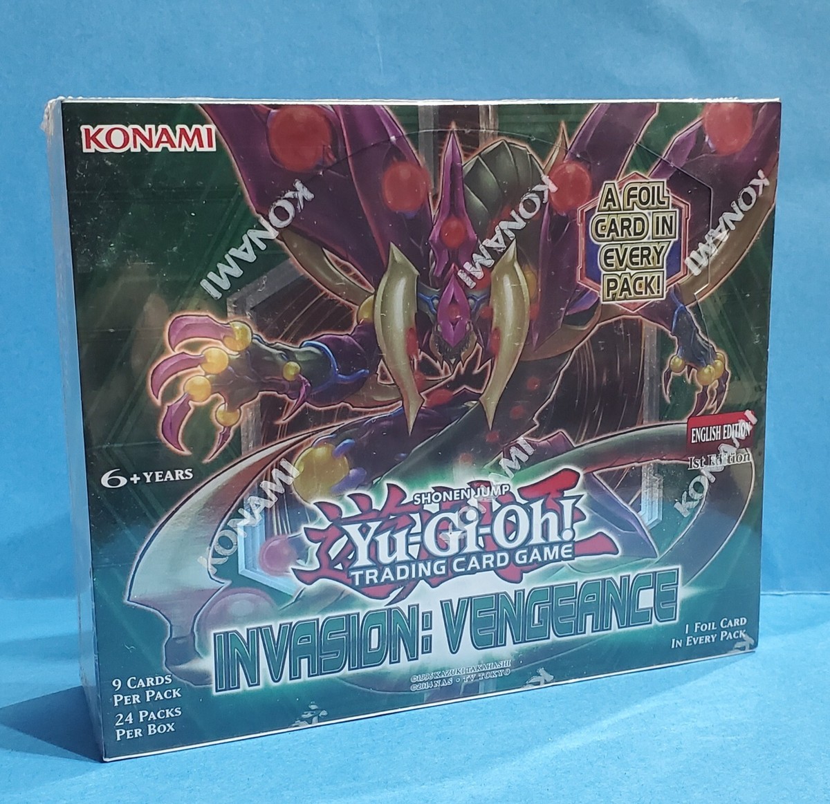 YuGiOh INVASION : VENGEANCE Booster Box 1st Edition Factory Sealed | eBay