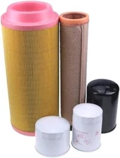 Maintenance Filter Kit HH1C0-32430 for Kubota Engine V3800 Takeuchi Track Loader