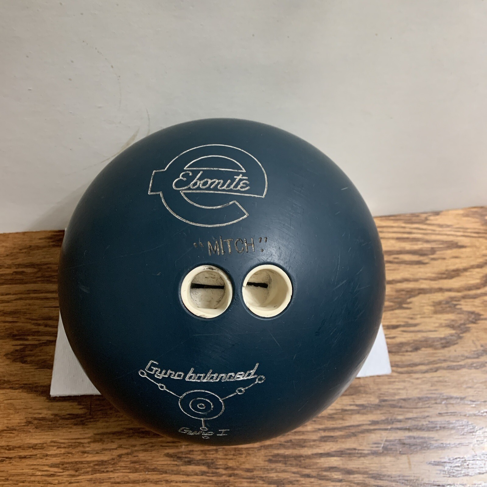 Ebonite Gyro Balanced Urethane "Gyro I" Bowling Ball 15Lb Blue eBay