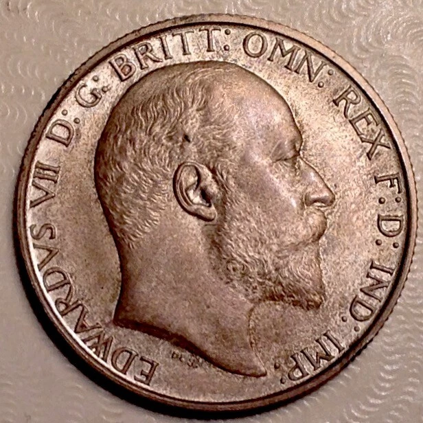 ~ 1902 Great Britain Edward VII Matte Proof Silver Florin  - Image 3 of 4
