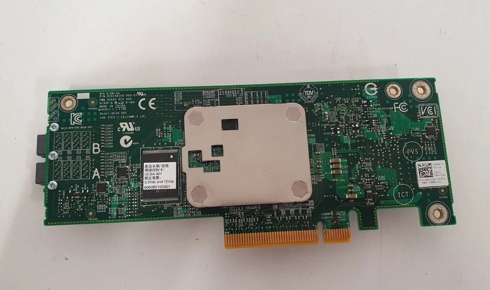 Dell PERC H330 SAS/SATA PCI-E x8 RAID Controller Card 06H1G0 6H1G0 vat - Image 3 of 4