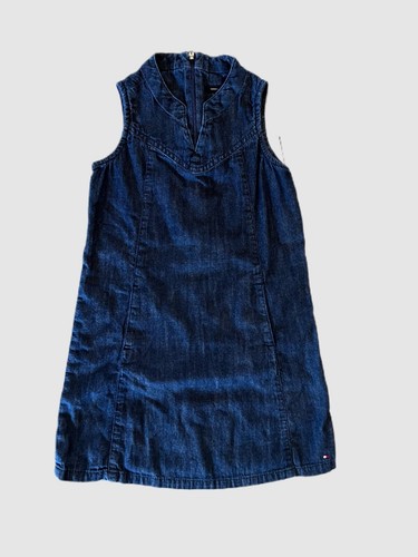 Tommy Hilfilger Girls Denim Jumper Size 5