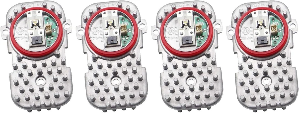 Módulo de luz diurna con luz LED DRL ojos de ángel amarillos para BMW E70 M3 LCI Foto 3 de 4